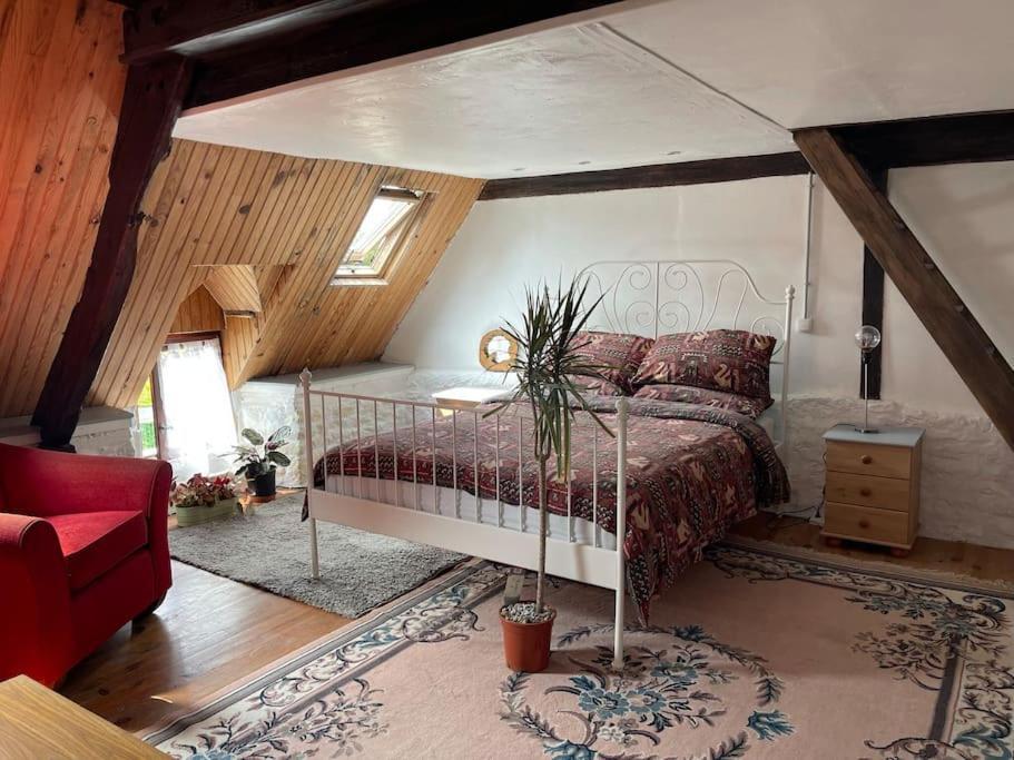 Saint-Michel-de-Montjoie Le Petit Fleur - The Little Flower, Cosy Cottage מראה חיצוני תמונה