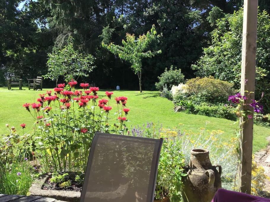 Saint-Michel-de-Montjoie Le Petit Fleur - The Little Flower, Cosy Cottage מראה חיצוני תמונה